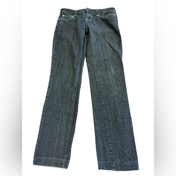 American Eagle Live‎ Your Life Jeans Excellent Black-Gray Color 8 Extra Long - Picture 1 of 5
